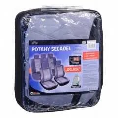 Potahy sedadel sada 9ks DELUXE AIRBAG